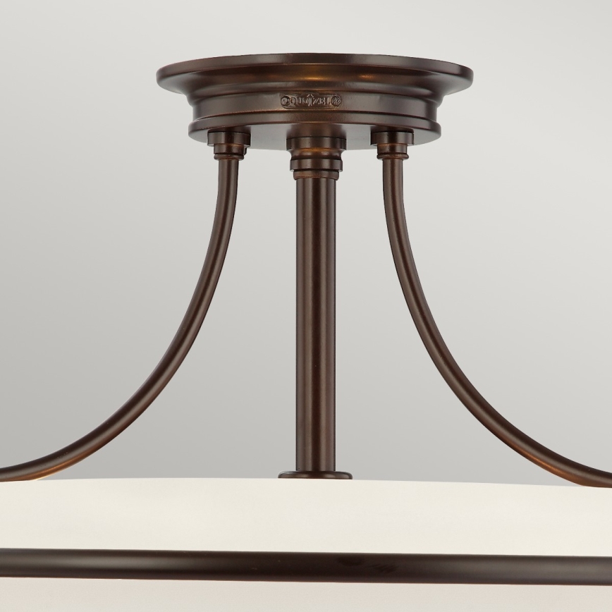 Elstead - Surface-mounted chandelier GRIFFIN 4xE27/100W/230V bronze