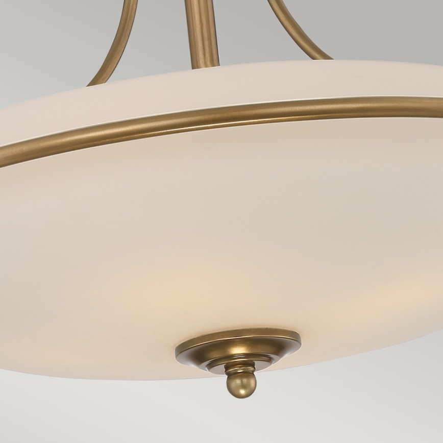 Elstead - Surface-mounted chandelier GRIFFIN 4xE27/100W/230V brass