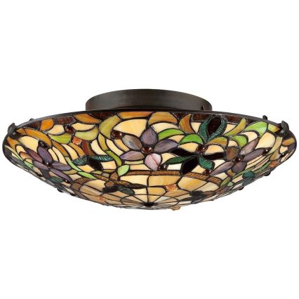 Elstead QZ-KAMI-F - Ceiling light KAMI 2xE27/60W/230V