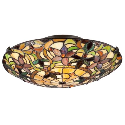 Elstead QZ-KAMI-F - Ceiling light KAMI 2xE27/60W/230V