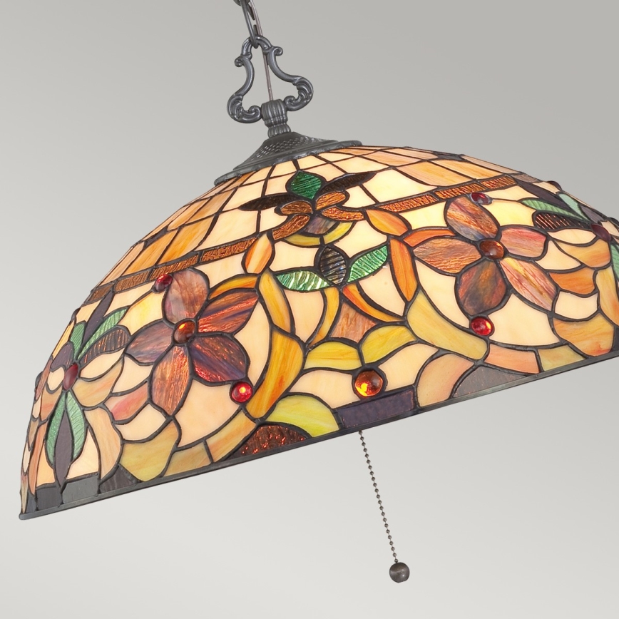 Elstead QZ-KAMI-P - Chandelier on a chain KAMI 3xE27/60W/230V