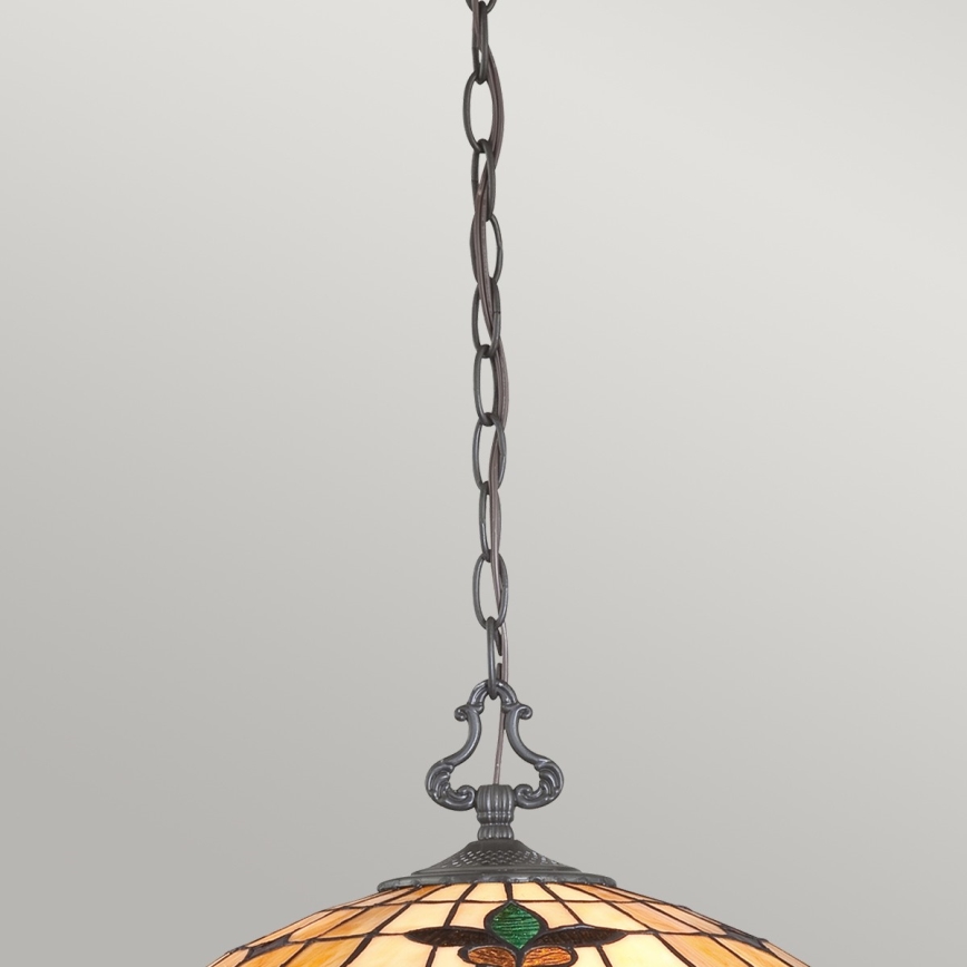 Elstead QZ-KAMI-P - Chandelier on a chain KAMI 3xE27/60W/230V