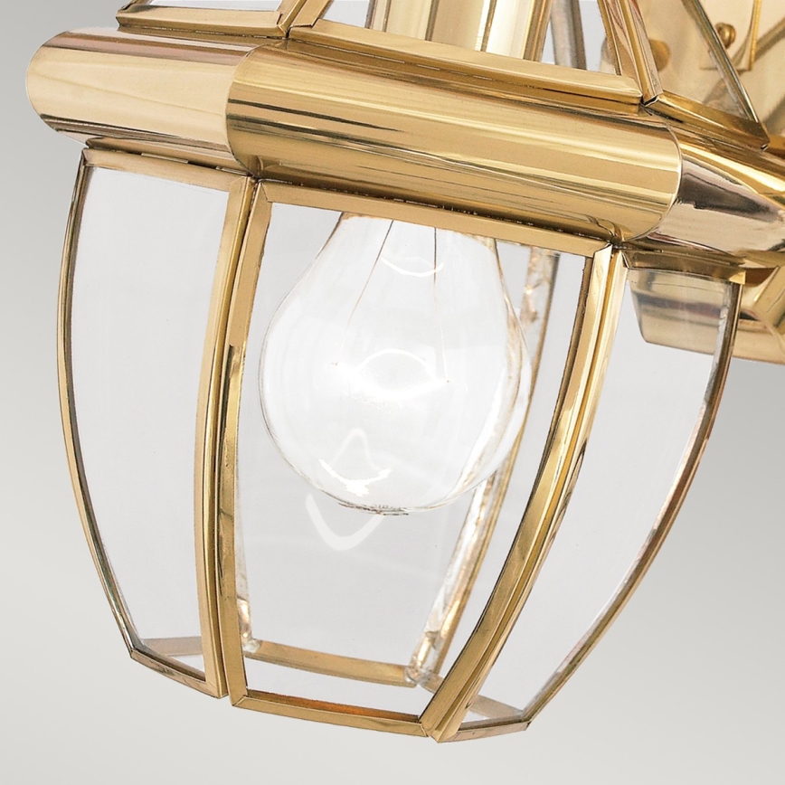 Elstead QZ-NEWBURY2-S-PB - Outdoor wall light NEWBURY 1xE27/150W/230V IP44