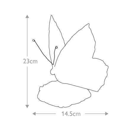 Elstead QZ-OBUTTERFLY-TL - LED Decorative light TIFFANY 1xG9/3W/12/230V butterfly