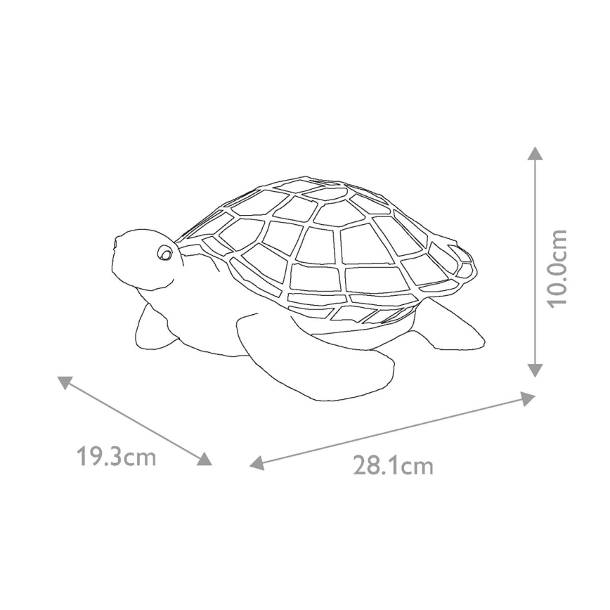 Elstead QZ-SAWBACK-TL - LED Decorative light TIFFANY 1xG9/3W/12/230V turtle