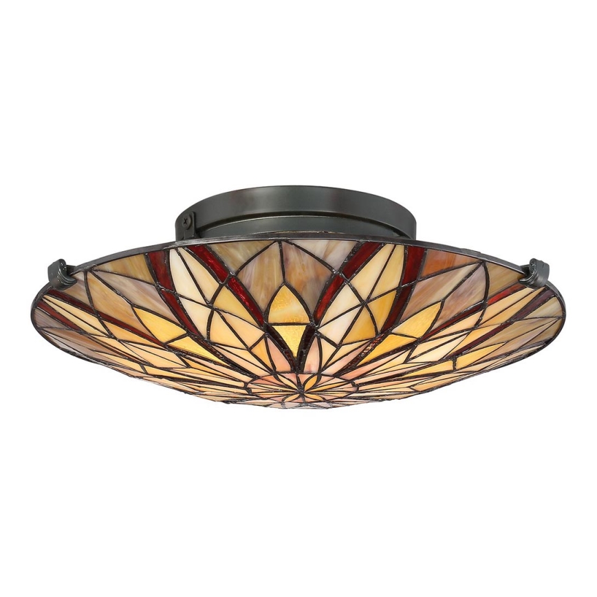 Elstead QZ-VICTORY-SF - Ceiling light VICTORY 2xE27/60W/230V