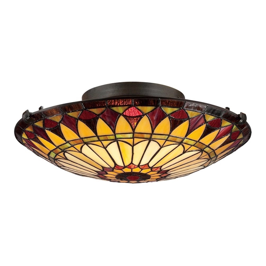 Elstead QZ-WEST-END-F - Ceiling light WEST 2xE27/75W/230V