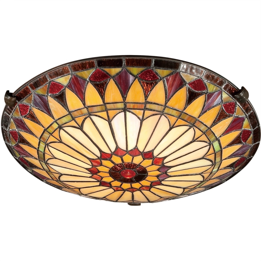 Elstead QZ-WEST-END-F - Ceiling light WEST 2xE27/75W/230V