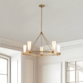Elstead - Rod chandelier KRISTY 5xE27/40W/230V, copper finish