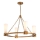 Elstead - Rod-Mounted Chandelier KRISTY 4xE27/40W/230V Copper