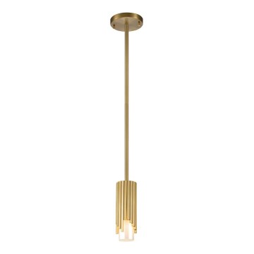 Elstead - Rod-mounted chandelier MARVELE 1xE14/40W/230V gold