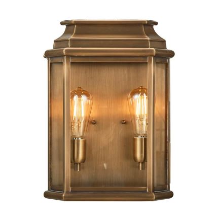 Elstead - Outdoor wall light ST MARTINS 2xE27/60W/230V IP44 copper