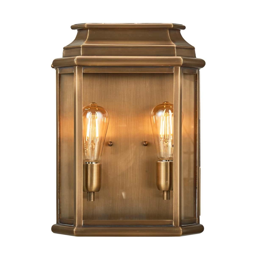 Elstead - Outdoor wall light ST MARTINS 2xE27/60W/230V IP44 copper