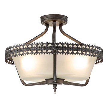 Elstead - Surface-mounted chandelier CROWN 3xE27/60W/230V