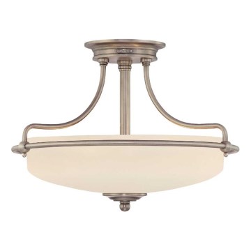 Elstead - Surface-mounted chandelier GRIFFIN 3xE27/100W/230V matte chrome