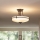 Elstead - Surface-mounted chandelier GRIFFIN 4xE27/100W/230V bronze