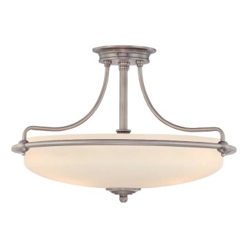 Elstead - Surface-mounted chandelier GRIFFIN 4xE27/100W/230V matte chrome