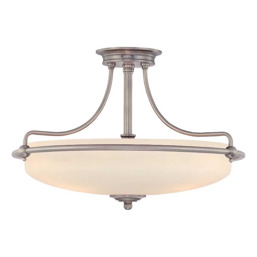 Elstead - Surface-mounted chandelier GRIFFIN 4xE27/100W/230V matte chrome