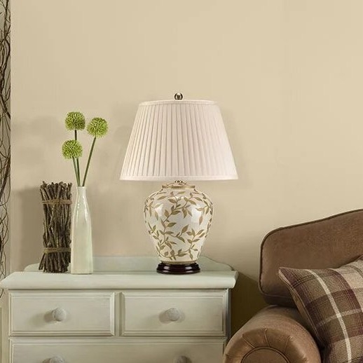 Elstead - Table lamp LEAVES 1xE27/60W/230V