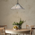 Elstead - Tiffany ALDERLEY chain-hung chandelier 1xE27/60W/230V