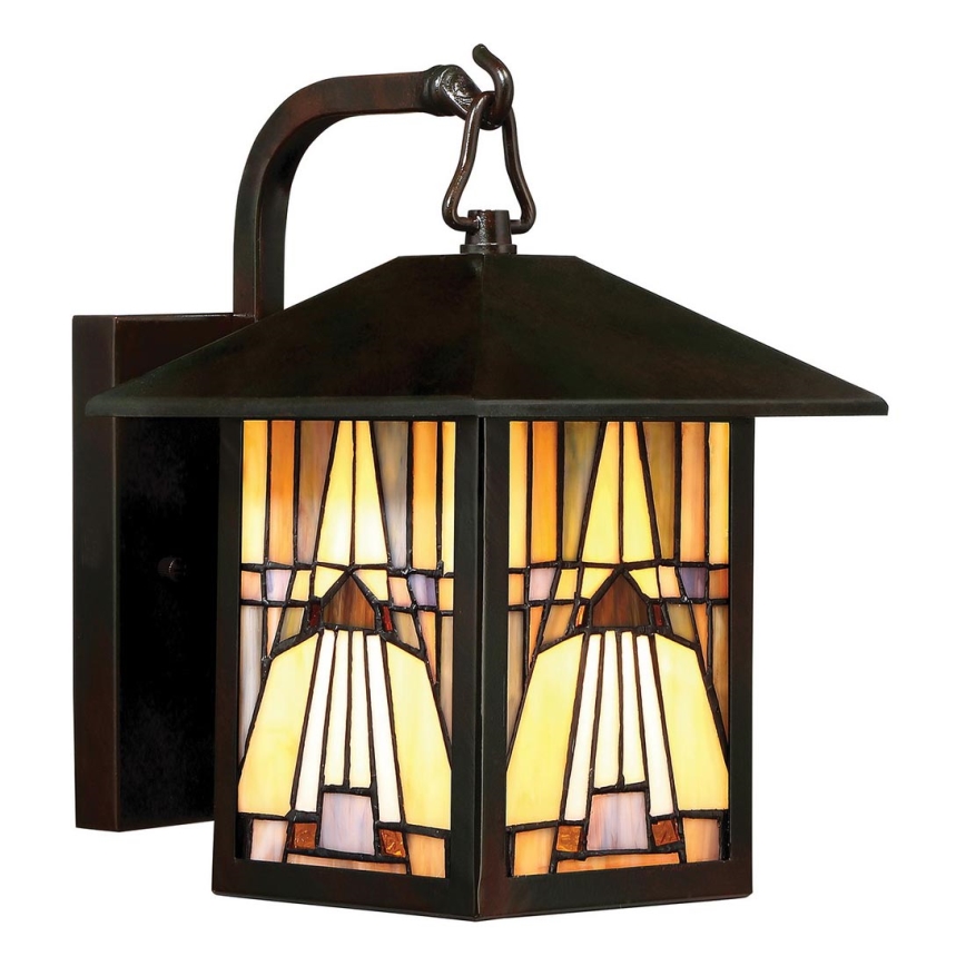 Elstead - Tiffany INGLENOOK Outdoor Wall Light 1xE27/60W/230V IP44