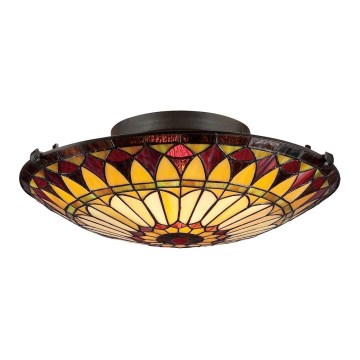 Elstead - Tiffany WEST ceiling light 2xE27/75W/230V