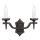 Elstead - Wall light RECTORY 2xE14/60W/230V