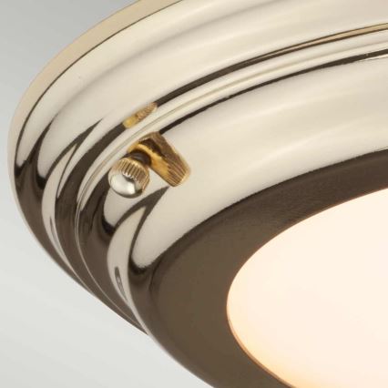 Elstead - WELLAND LED Ceiling Light, 25W/230V, 3000K, Gold finish