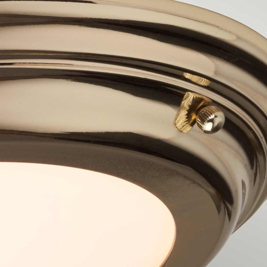Elstead - WELLAND LED Ceiling Light, 25W/230V, 3000K, Gold finish
