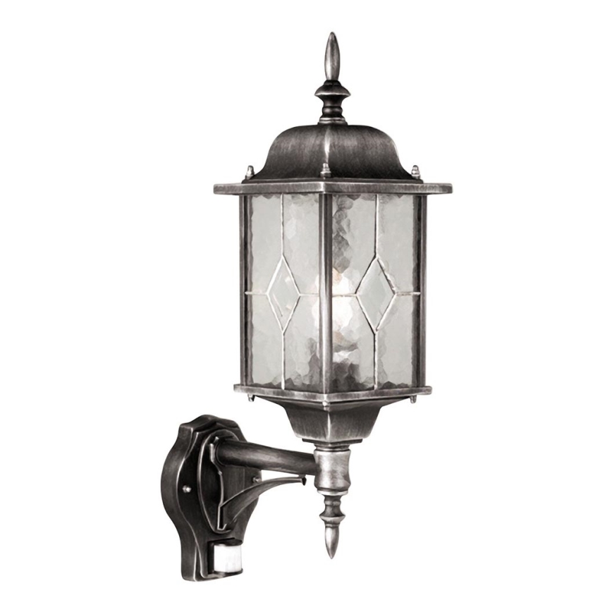 Elstead WX1-PIR - Outdoor wall light with a sensor WEXFORD 1xE27/100W/230V IP44
