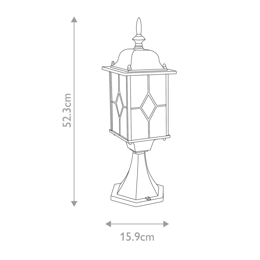 Elstead WX3 - Outdoor lamp WEXFORD 1xE27/100W/230V IP44