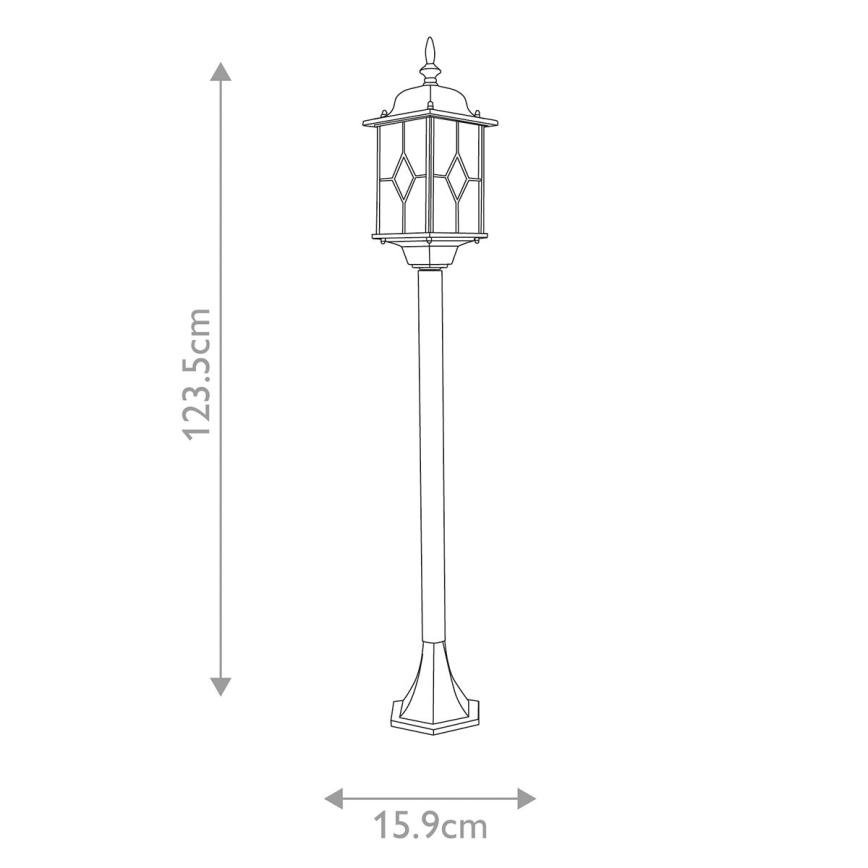 Elstead WX4 - Outdoor lamp WEXFORD 1xE27/100W/230V IP44