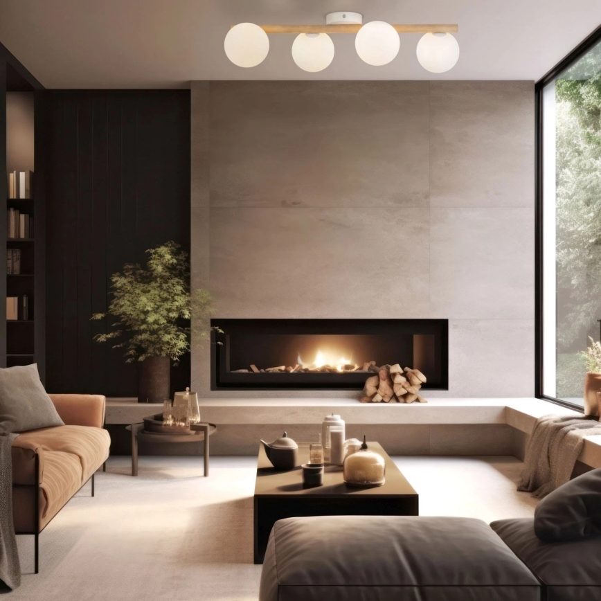 ELYON Ceiling Light 4xG9/40W/230V, Pine