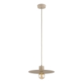 EMELI cord pendant light 1xE27/15W/230V beige