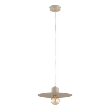 EMELI cord pendant light 1xE27/15W/230V beige