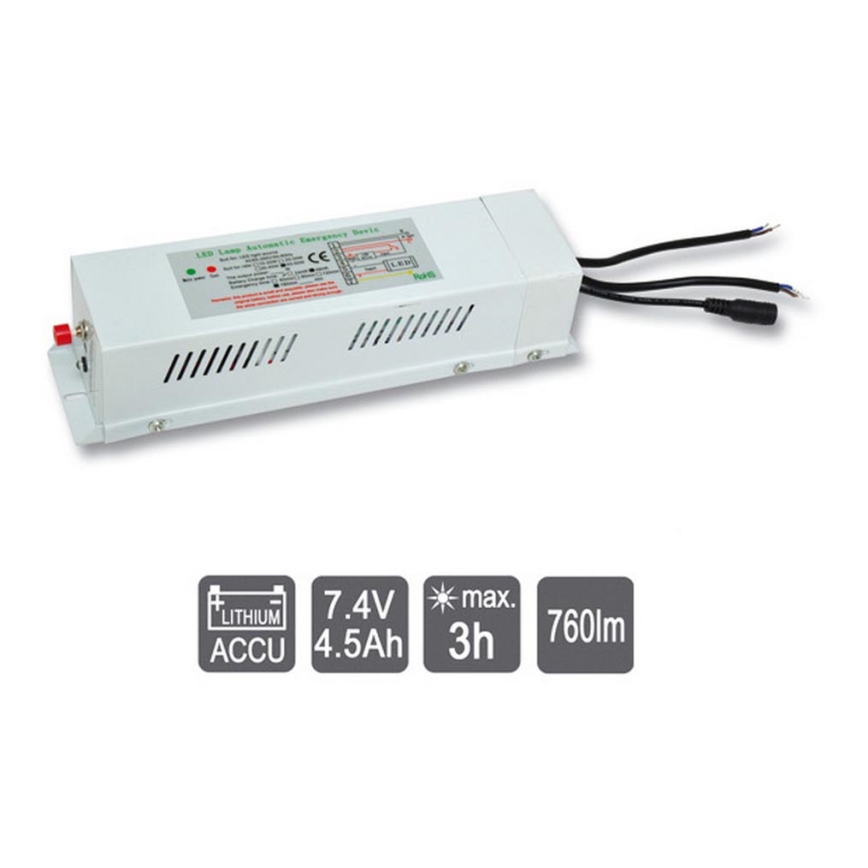 Emergency module 46W/7,4V