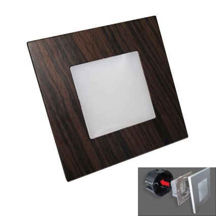 Emithor 48306 - LED orientation light STEP LIGHT 16xLED/1W/230V