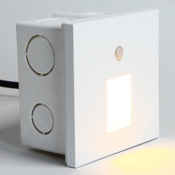 Emithor 70420 - LED Staircase light with a sensor VIX LED/1W/230V 4000K white