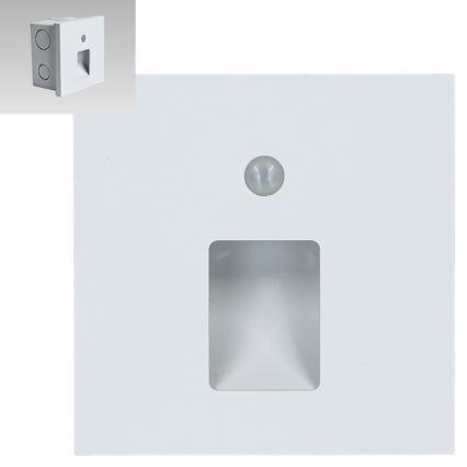 Emithor 70420 - LED Staircase light with a sensor VIX LED/1W/230V 4000K white
