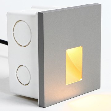 Emithor 70423 - LED Staircase light VIX LED/1W/230V 4000K grey