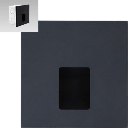 Emithor 70425 - LED Staircase light VIX LED/1W/230V 4000K black