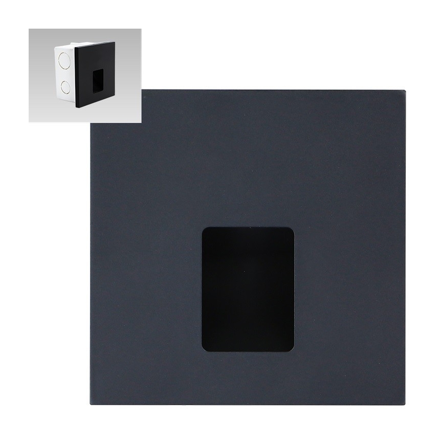 Emithor 70425 - LED Staircase light VIX LED/1W/230V 4000K black