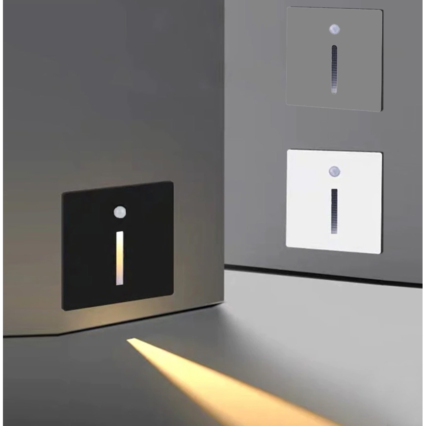 Emithor 70426 - LED Staircase light with a sensor LINE LED/1W/230V 4000K white