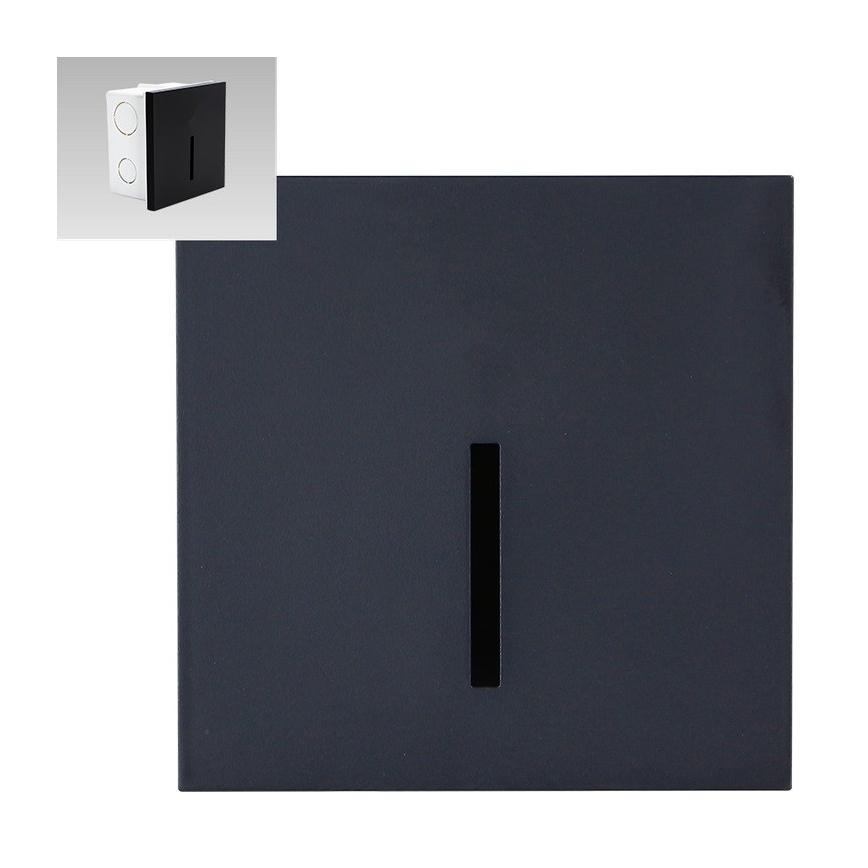 Emithor 70431 - LED Staircase light LINE LED/1W/230V 4000K black