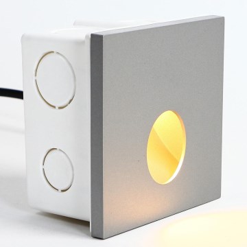 Emithor 70435 - LED Staircase light OLIVE LED/1W/230V 4000K grey