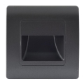 Emithor 70438 - LED Staircase light STEP LIGHT LED/1W/230V 4000K black