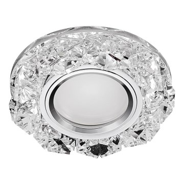 Emithor 71094 - LED Recessed light CRYSTAL FIX 1xGU10/50W + LED/3W STRIPE