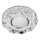 Emithor 71094 - LED Recessed light CRYSTAL FIX 1xGU10/50W + LED/3W STRIPE