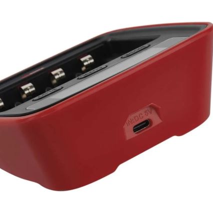 Battery charger with LCD display 4xAA/AAA 5V