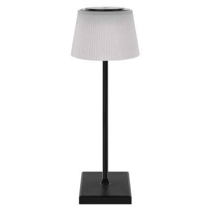 LED Dimmable rechargeable lamp KATIE LED/4W/10V 1800mAh IP44 CRI 90 black